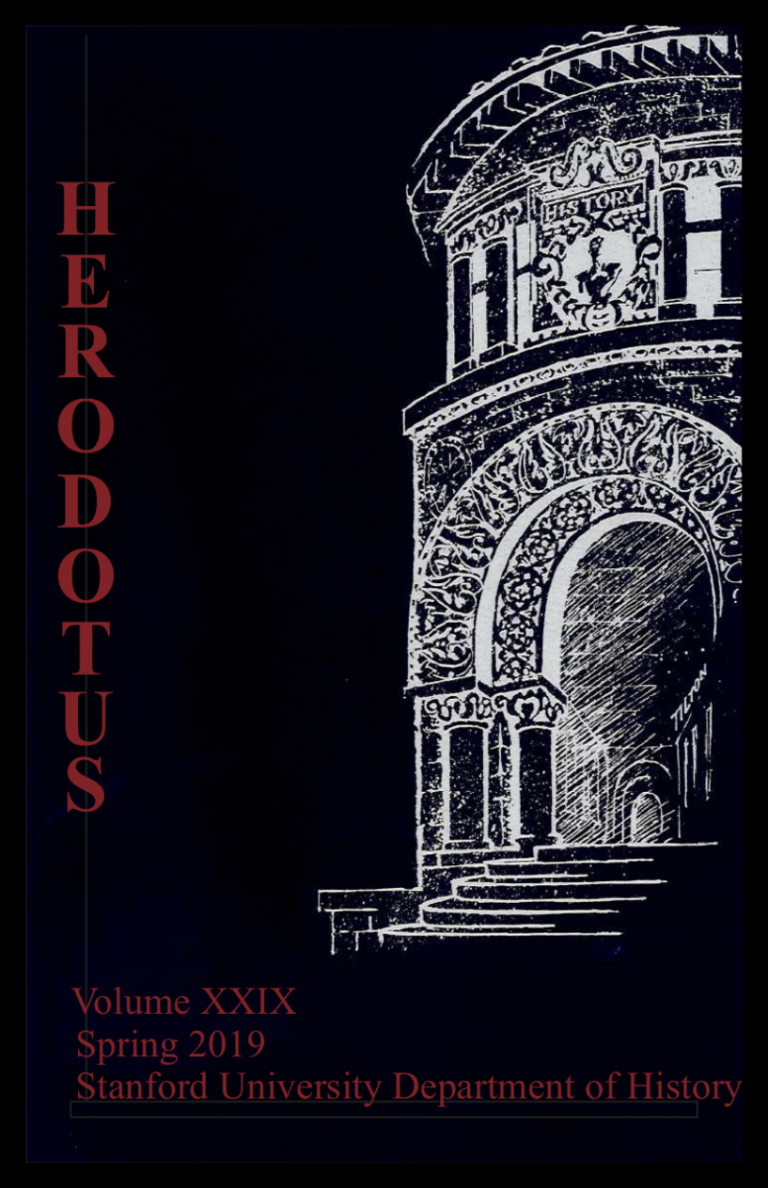 Herodotus - Volume XXIX - Spring 2019